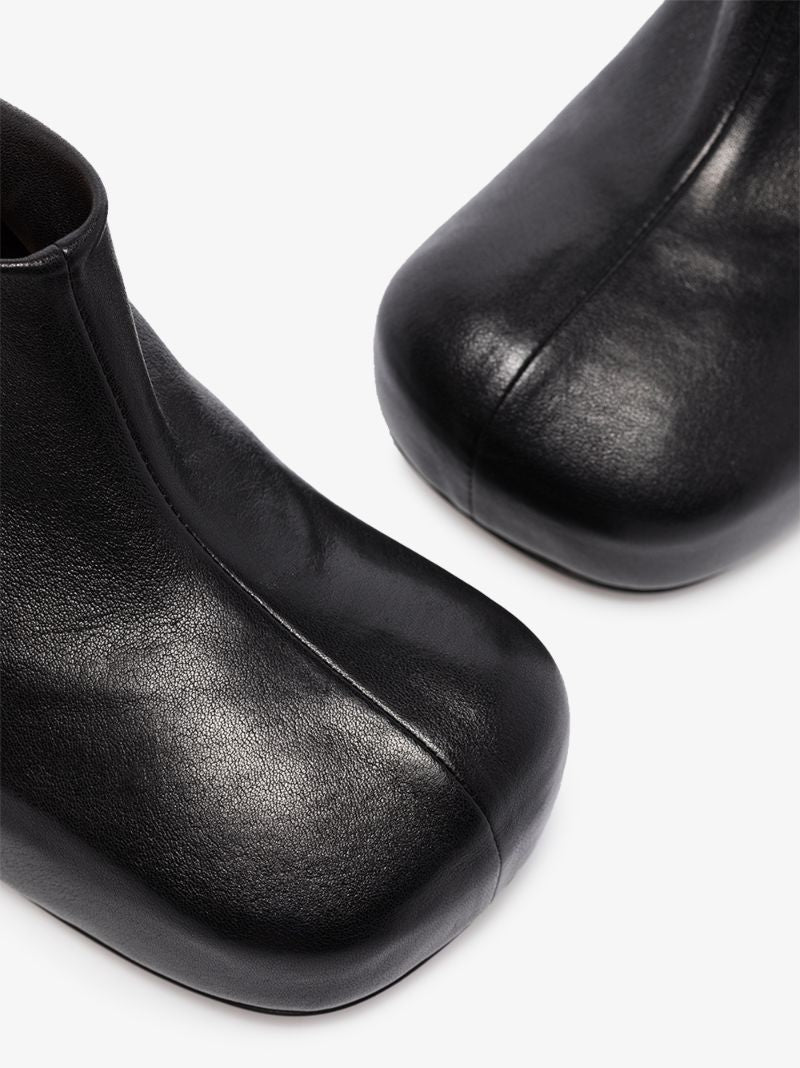 Black Bv Bold 105 Leather Mules