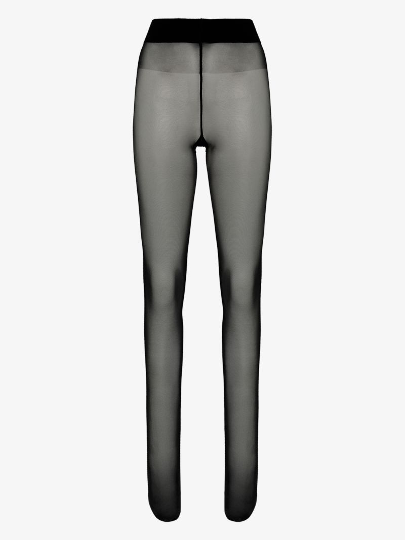 Black Comfort Cut 20 Tights