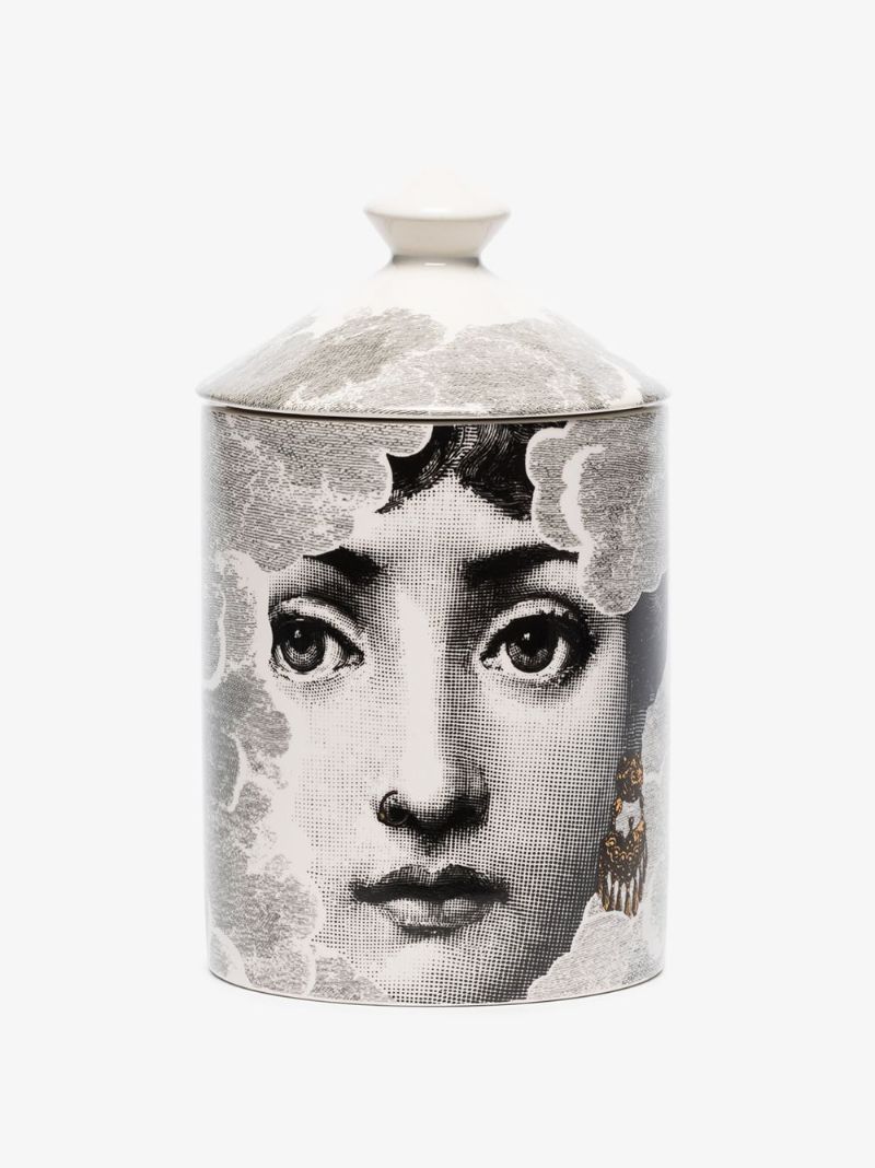 Black and White Nuvola Candle