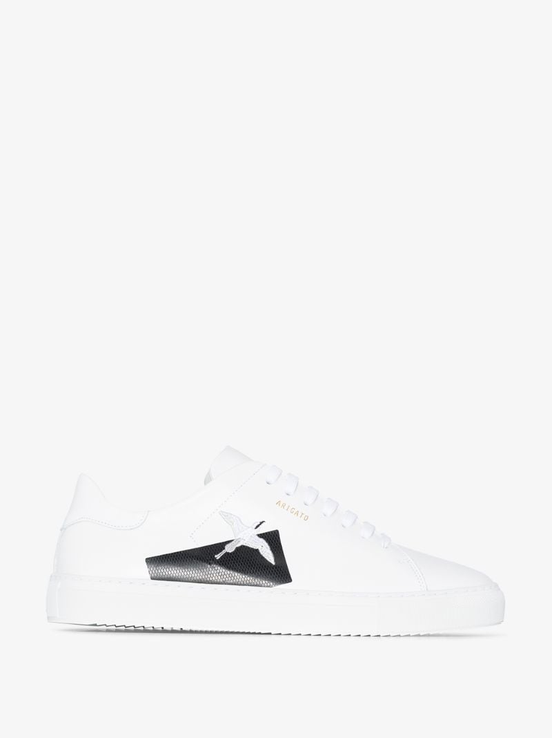 White Clean 90 Taped Bird Sneakers