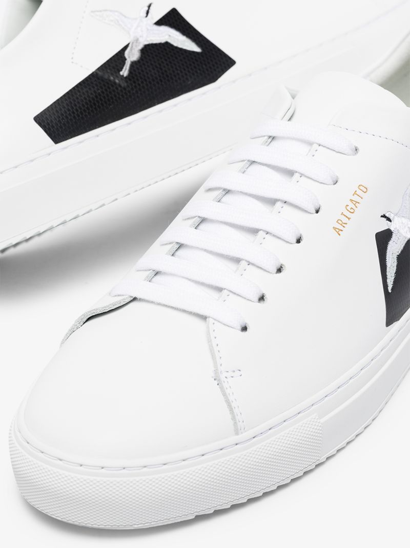 White Clean 90 Taped Bird Sneakers