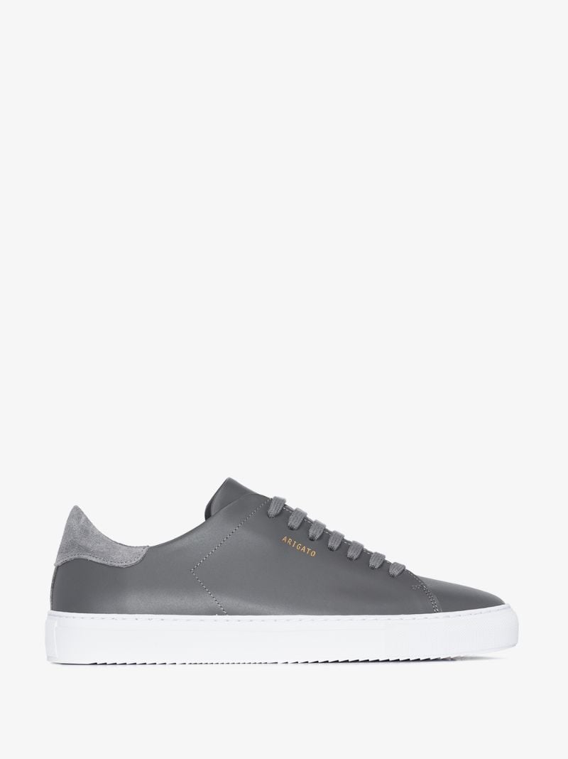 Grey Clean 90 Leather Sneakers