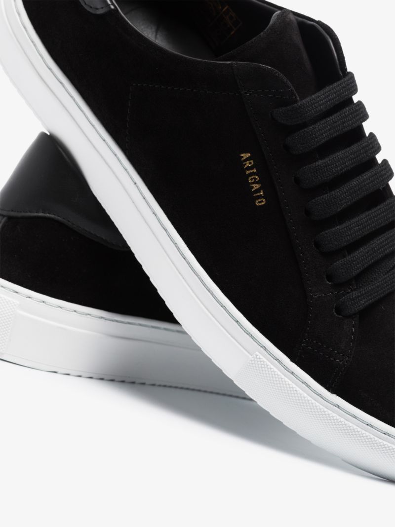 Black Clean 90 Suede Sneakers