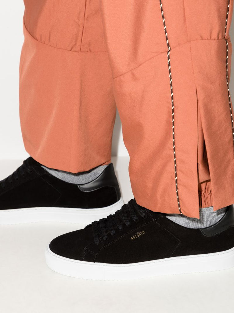 Black Clean 90 Suede Sneakers