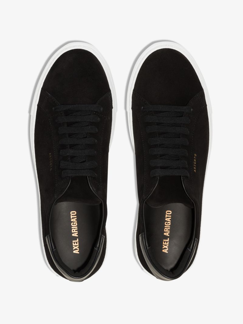 Black Clean 90 Suede Sneakers