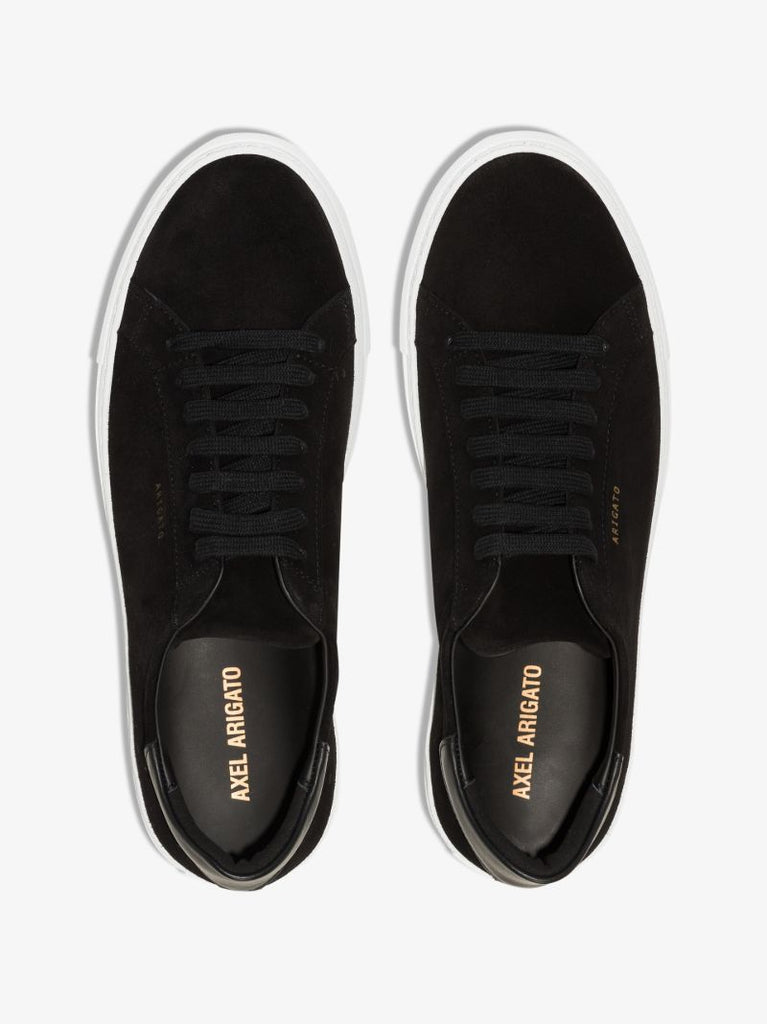 Black Clean 90 Suede Sneakers