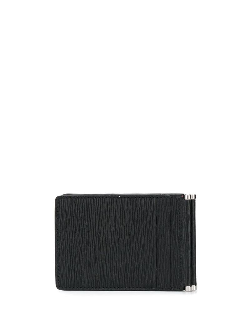 Black Gancini Leather Wallet