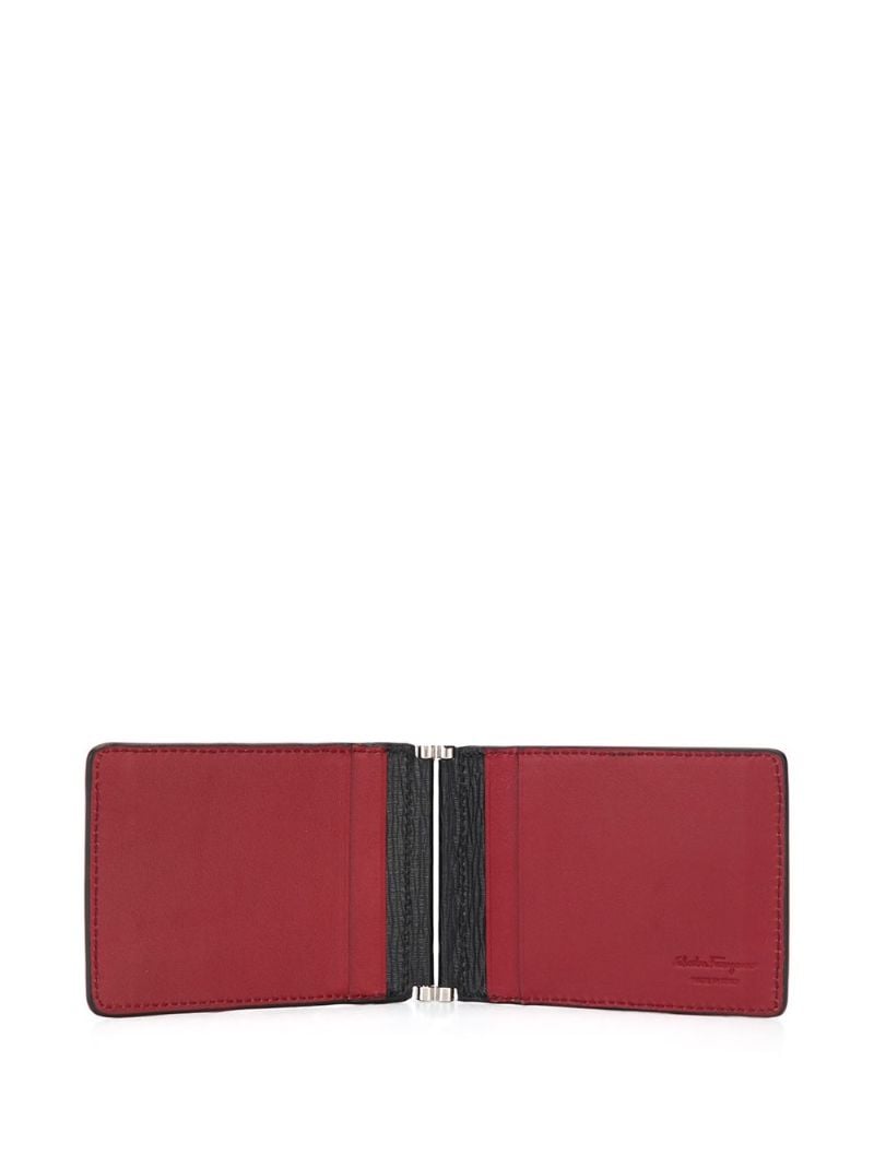 Black Gancini Leather Wallet