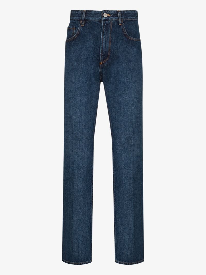 Faded Slim Leg Jeans