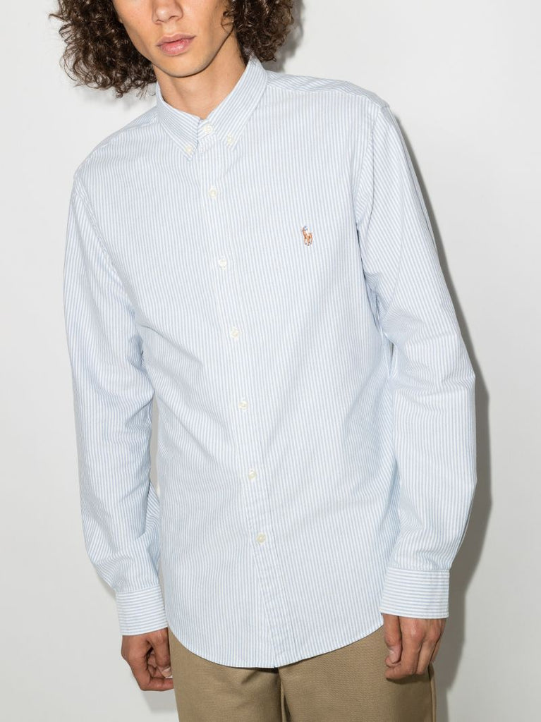 Polo Pony Striped Cotton Shirt