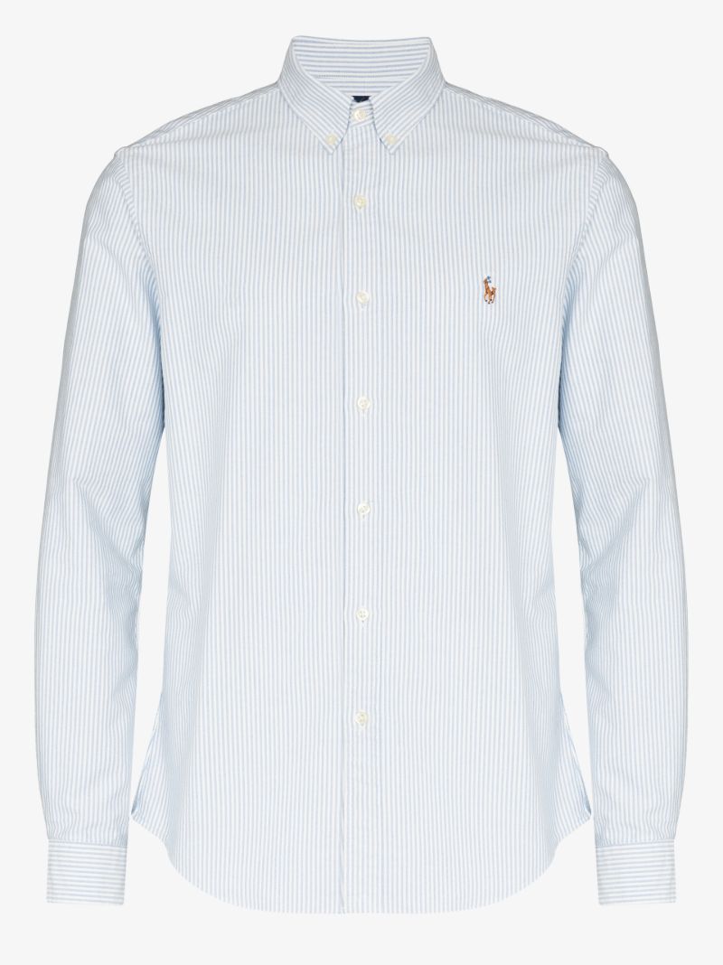 Polo Pony Striped Cotton Shirt