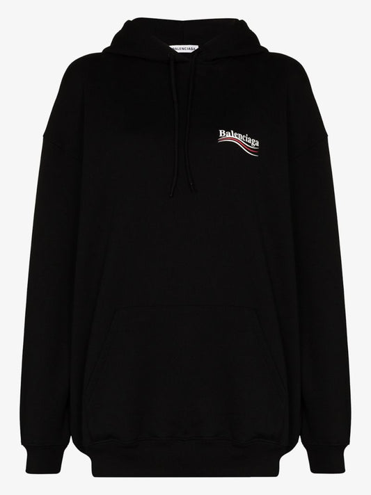 Campaign Logo Print Hoodie