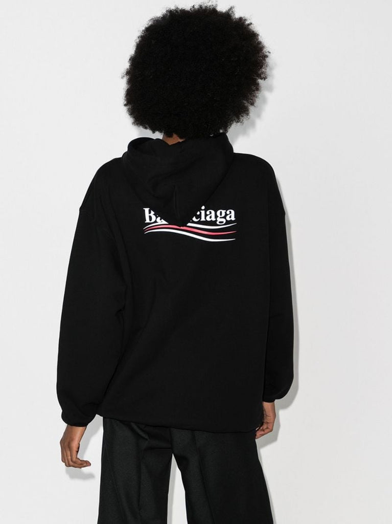 Campaign Logo Print Hoodie