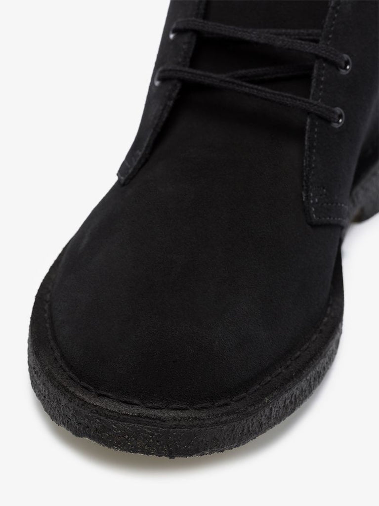 Black Suede Desert Boots