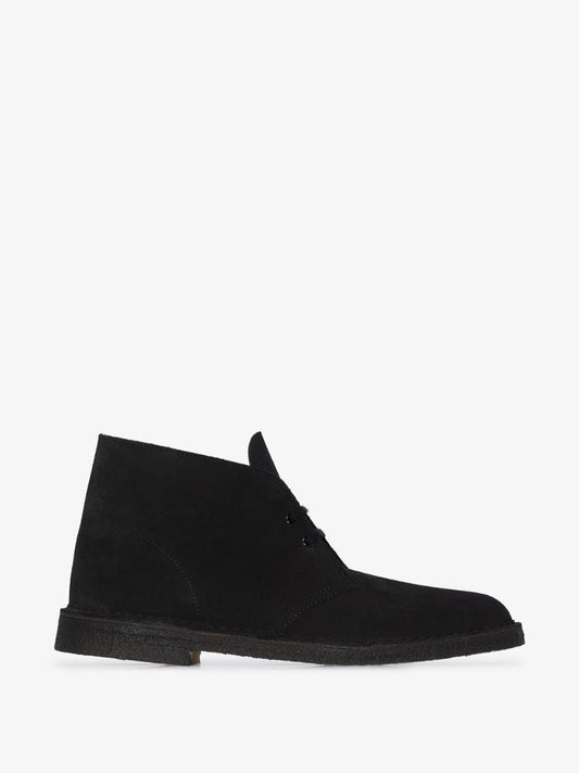Black Suede Desert Boots