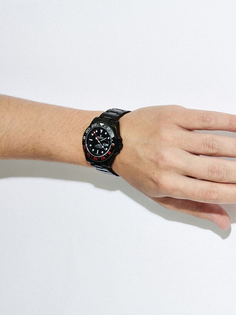 Customised Pre-owned Rolex Gmt Master Ii Watch