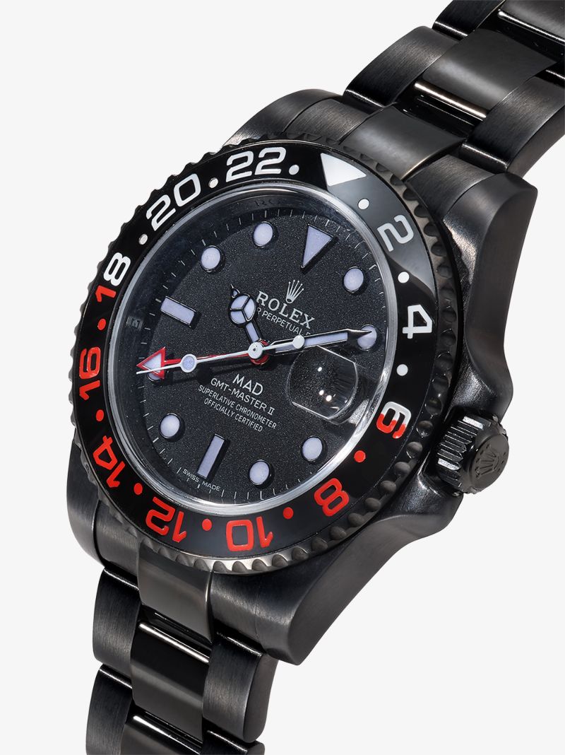 Customised Pre-owned Rolex Gmt Master Ii Watch
