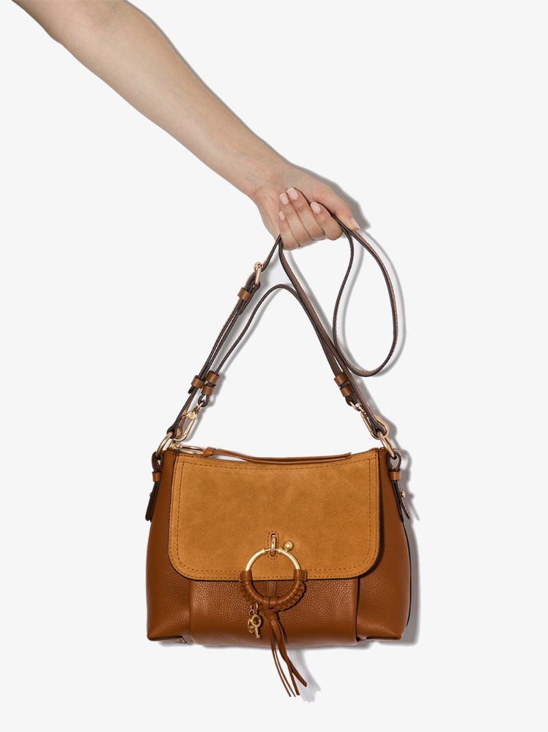 Brown Joan Leather Shoulder Bag