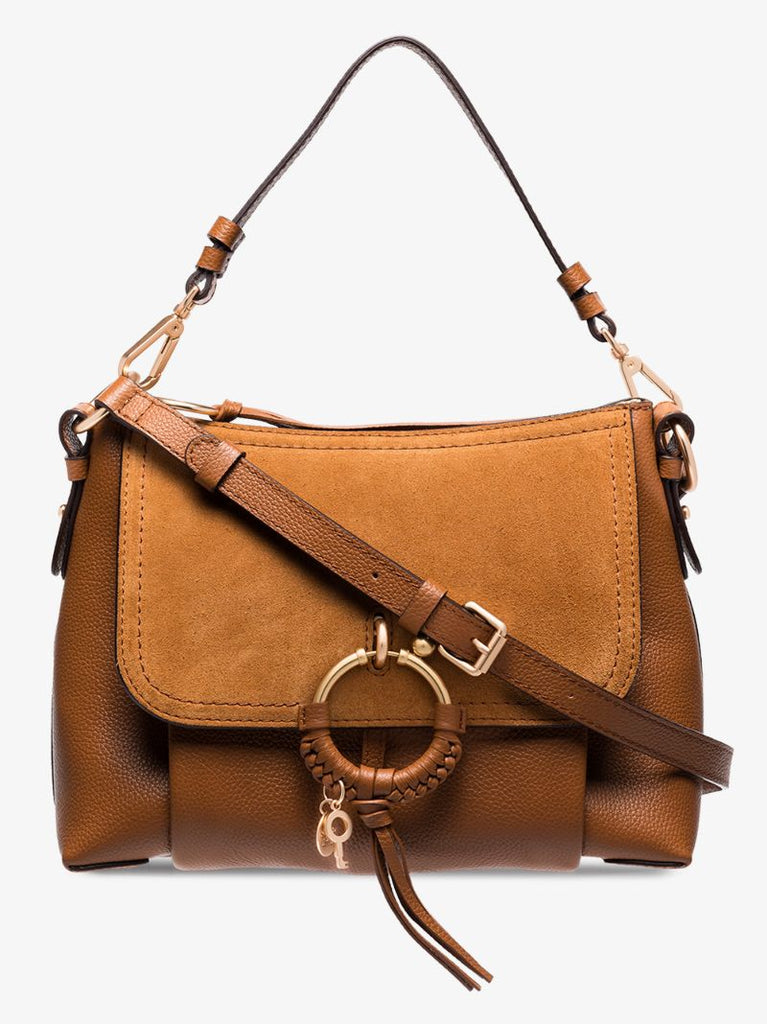 Brown Joan Leather Shoulder Bag