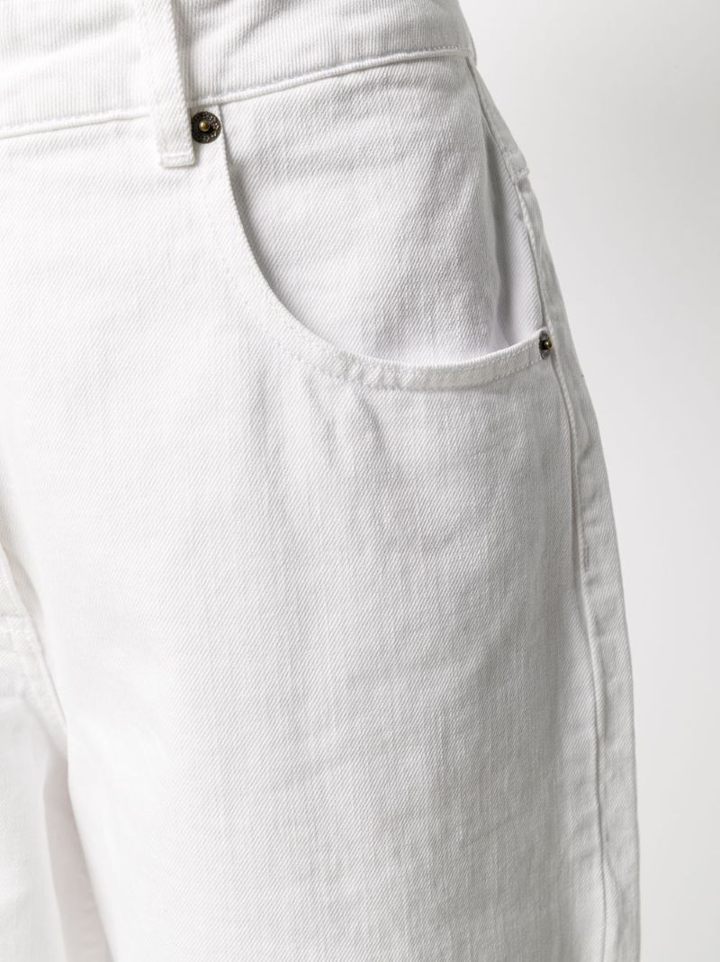 White Le Jean De Nimes Wide-leg Jeans