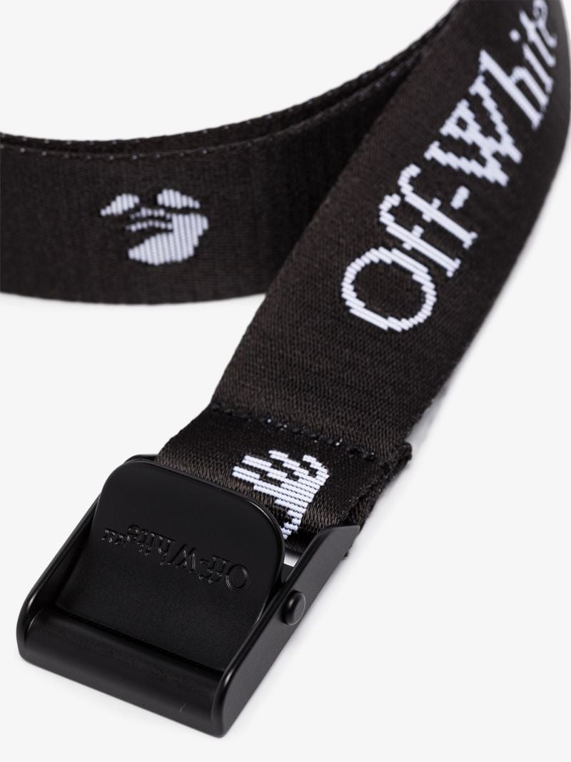 Black Mini Logo Industrial Belt