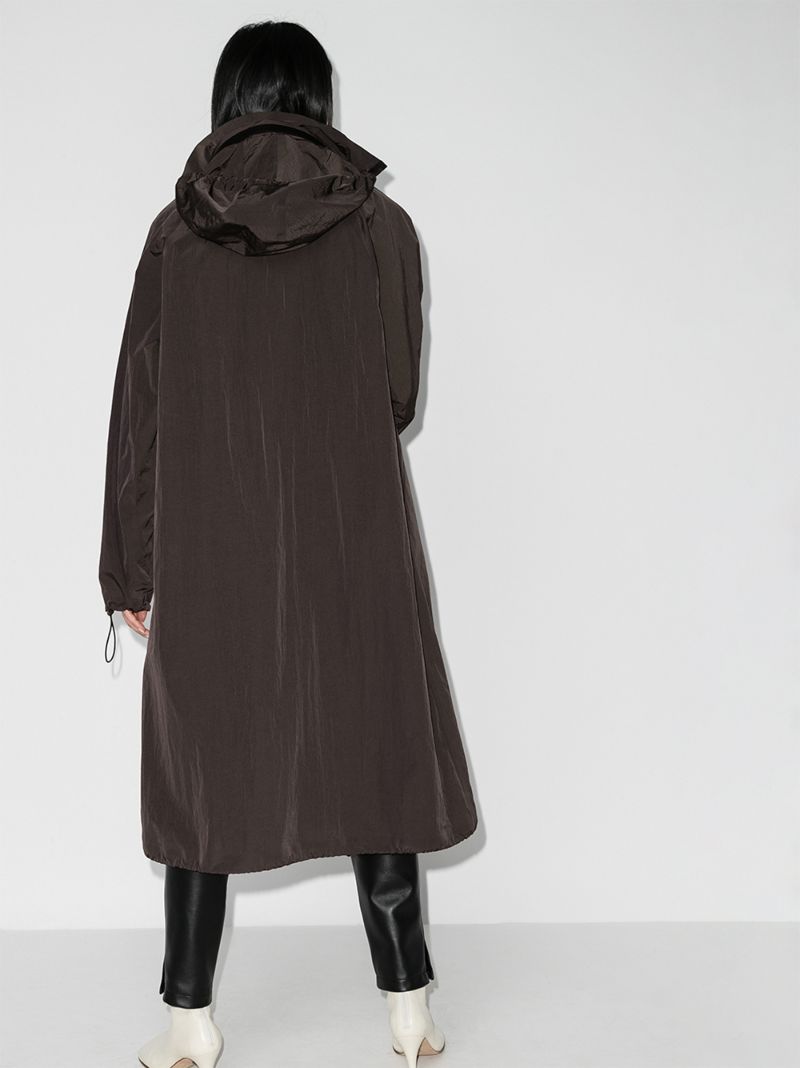 Long Hooded Parka Coat