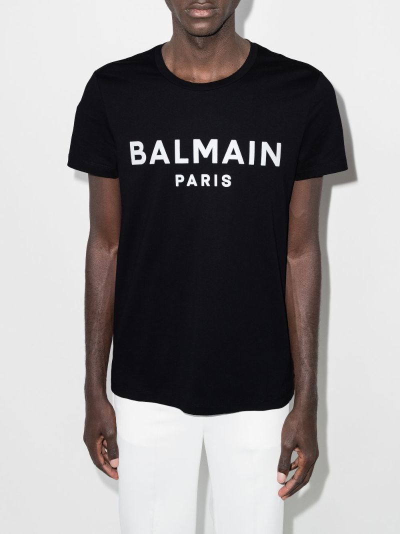 Paris Logo Print T-shirt
