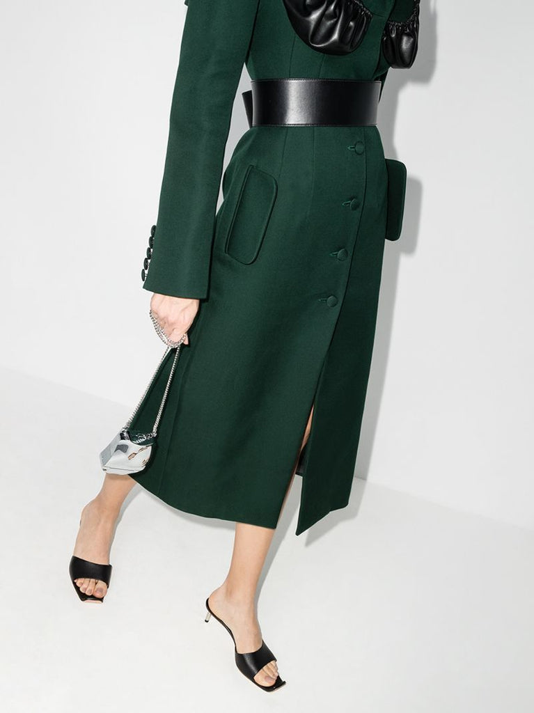 Black Allen 50 Leather Mules