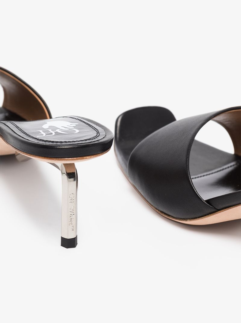 Black Allen 50 Leather Mules