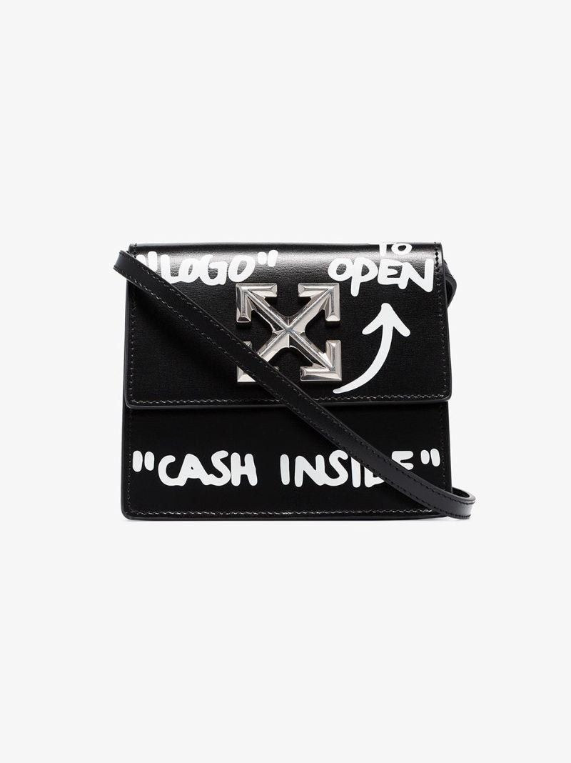 Black 2.8 Jitney Leather Shoulder Bag