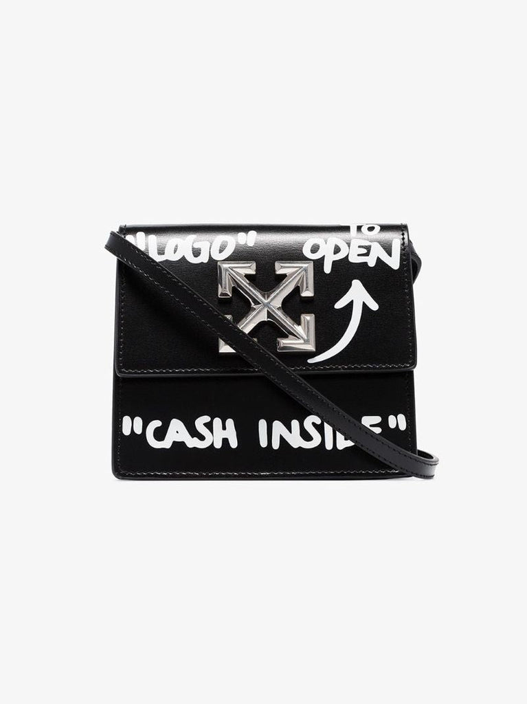 Black 2.8 Jitney Leather Shoulder Bag