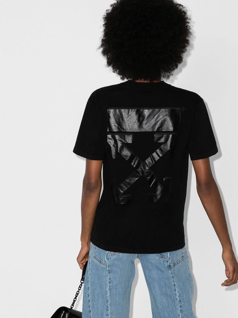 Arrow Print Cotton T-shirt
