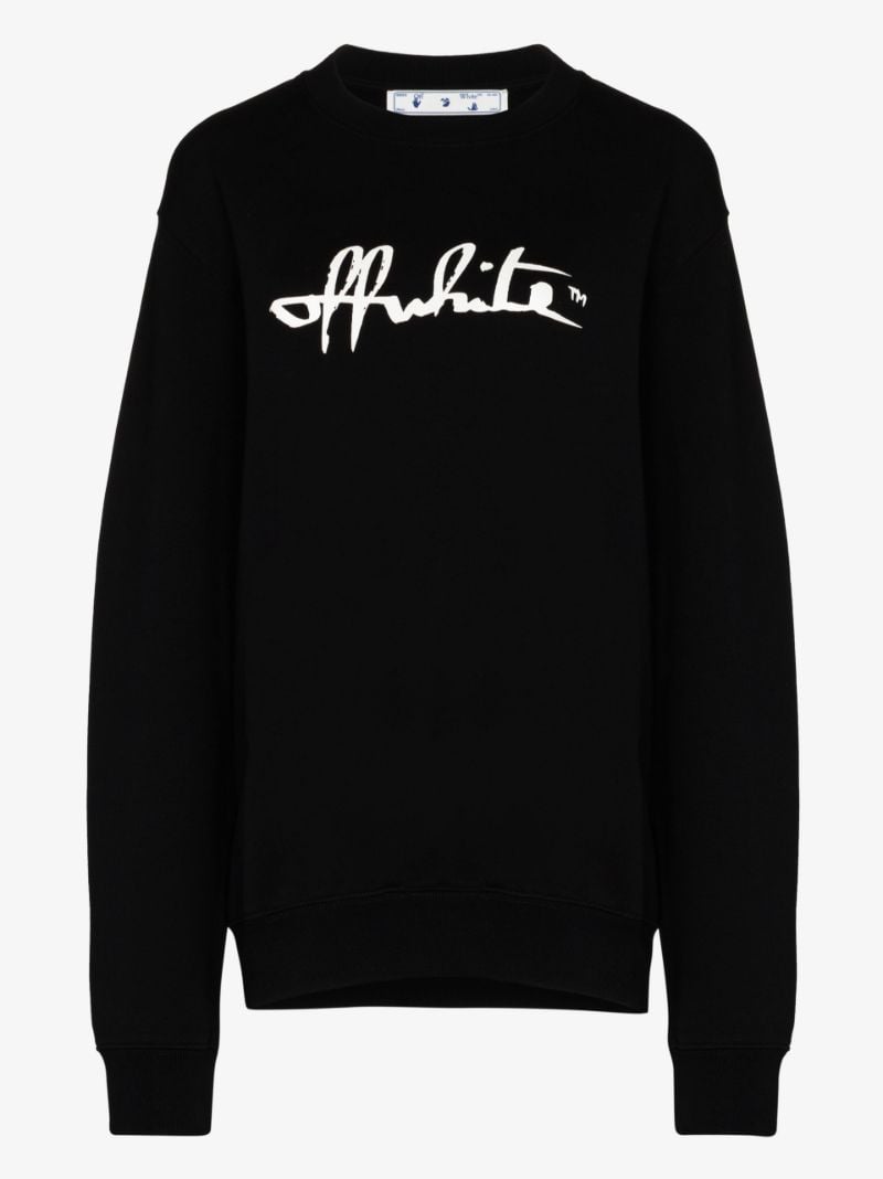 Script Cotton Sweatshirt