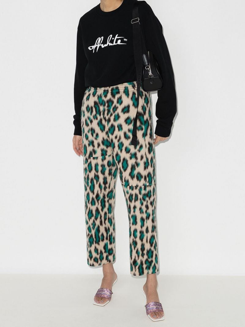 Script Cotton Sweatshirt