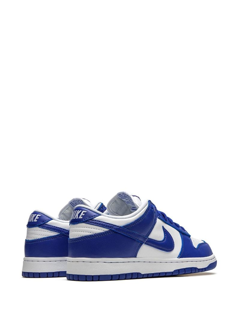 White Dunk Retro Low-top Sneakers