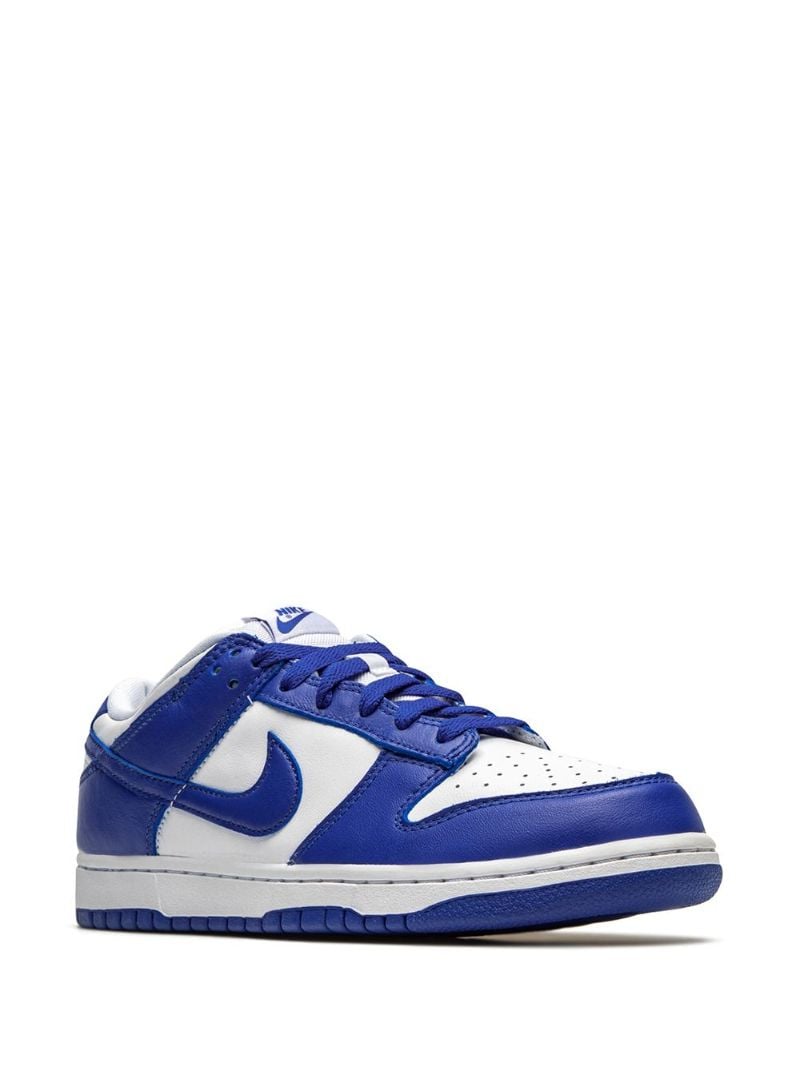 White Dunk Retro Low-top Sneakers