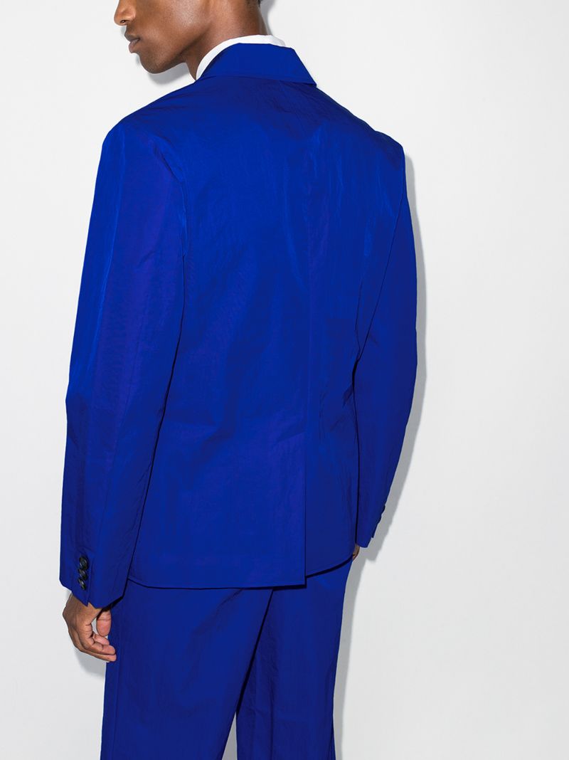 Bonded Double-breasted Blazer