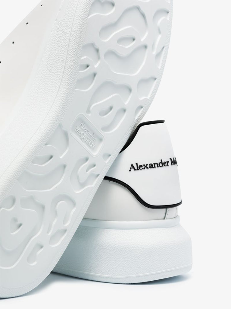 White and Black Oversized Sneakers