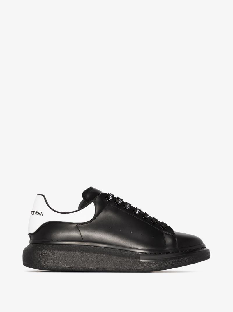 Black and White Oversized Sneakers