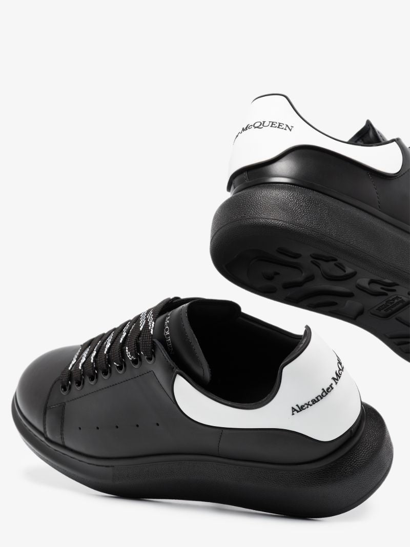 Black and White Oversized Sneakers