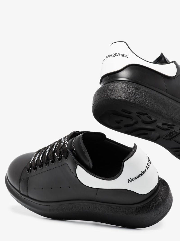 Black and White Oversized Sneakers