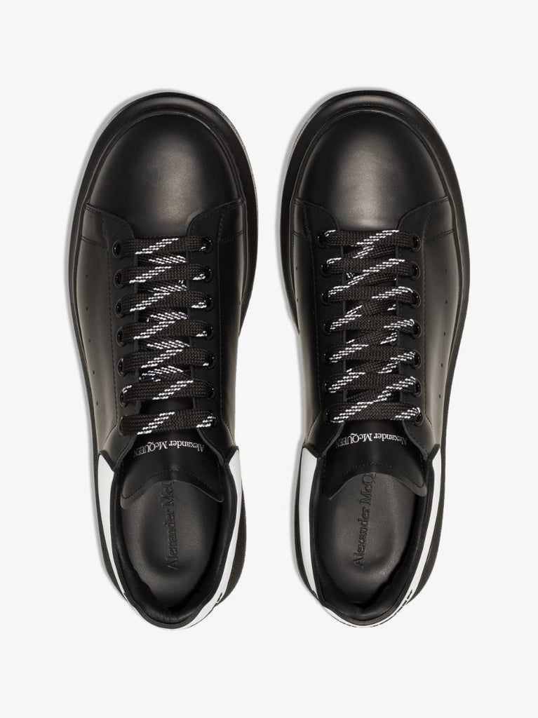 Black and White Oversized Sneakers