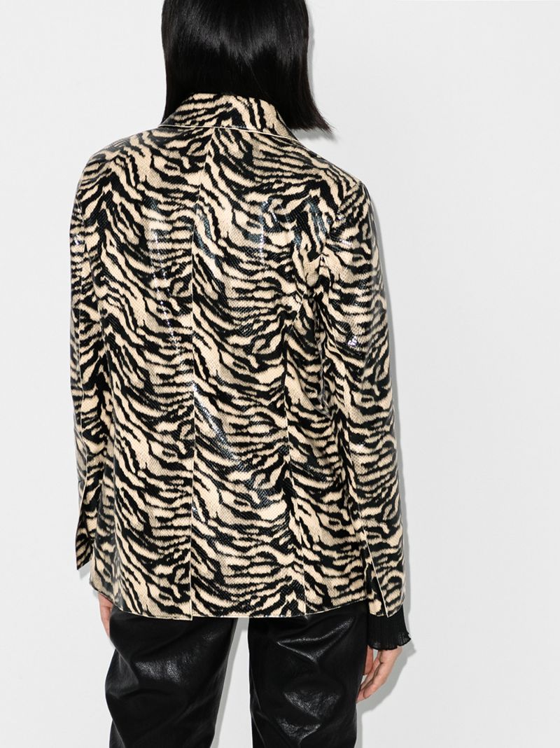 Catherine Zebra Print Blazer