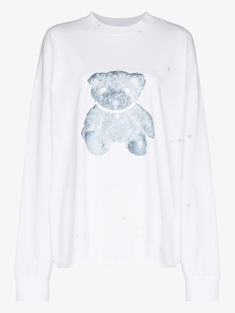 Teddy Bear Cotton Sweatshirt