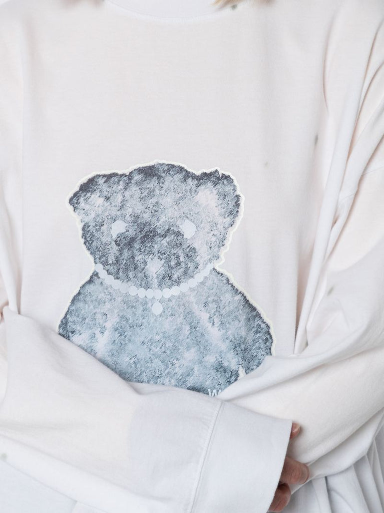Teddy Bear Cotton Sweatshirt