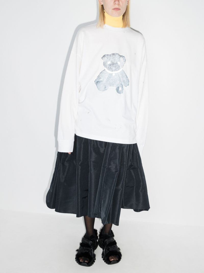 Teddy Bear Cotton Sweatshirt