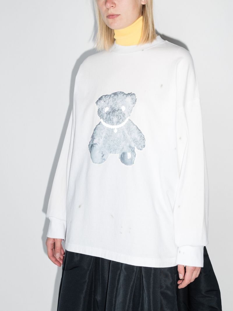 Teddy Bear Cotton Sweatshirt