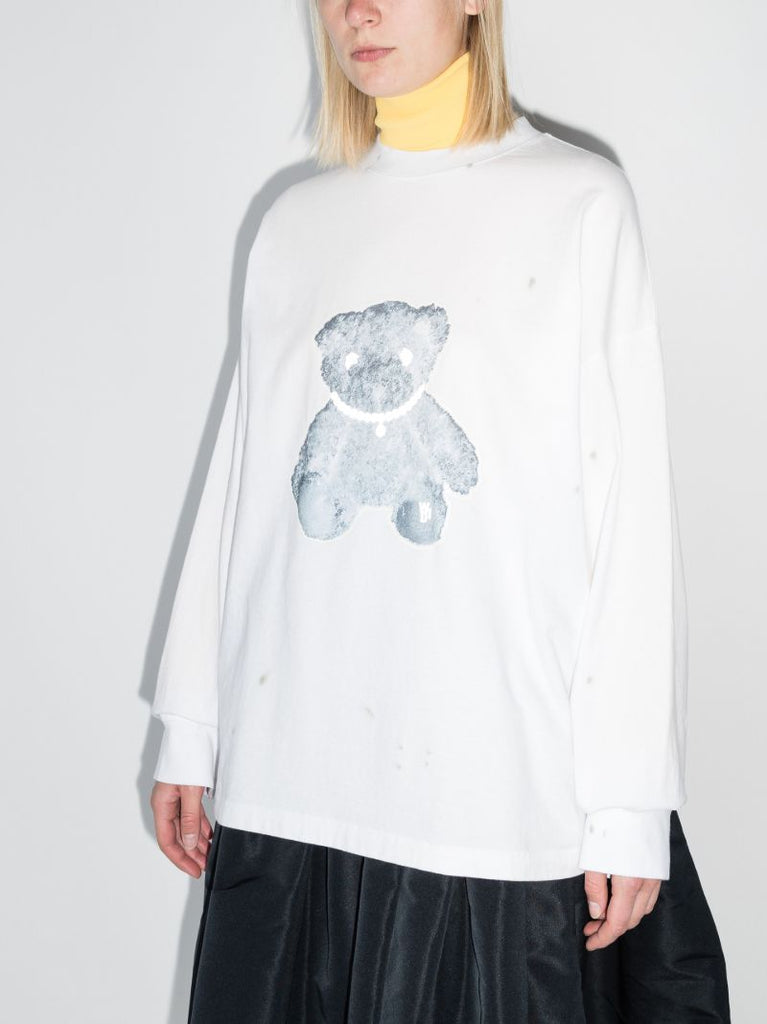 Teddy Bear Cotton Sweatshirt