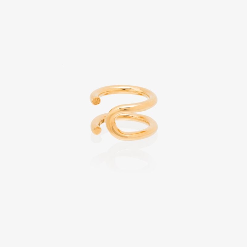 Gold Vermeil U Turn Ring