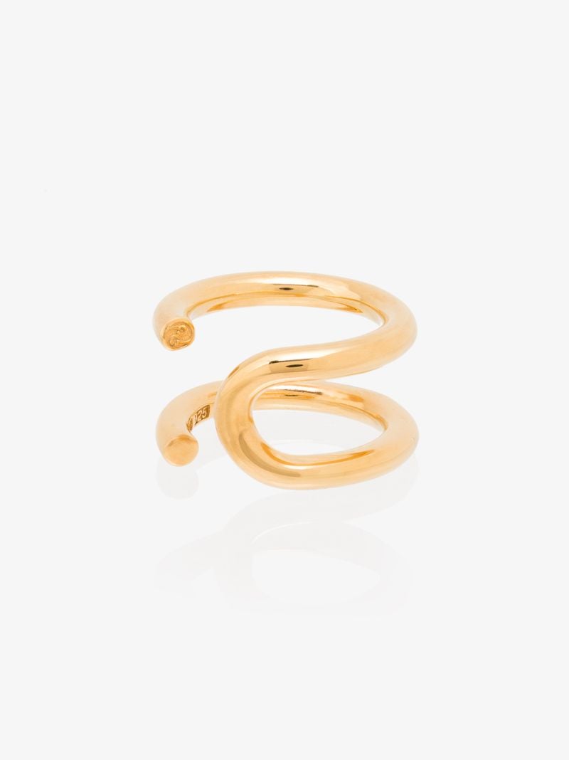 Gold Vermeil U Turn Ring